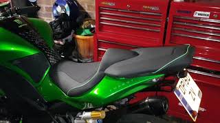 Kawasaki z1000 Bagster Seat and dodgy fitment [upl. by Dollar]