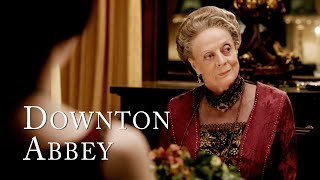 The Dowager Countess Loathing Towards Americans Takes Centre Stage  Downton Abbey [upl. by Ahtnamas279]