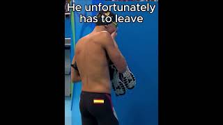 When a Disqualified Swimmer is Given a Second Chance swimming olympicswimming olympics swim [upl. by Tedie]