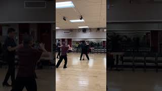 International Tango lesson flexible routine Spanish drag Contra Check Back Corte etc112424 [upl. by Robillard569]