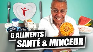 6 ALIMENTS SANTÉ POUR MAIGRIR SANS AVOIR FAIM [upl. by Licna616]