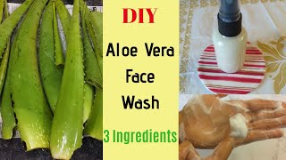 BeautyampCareEPI56Homemade Aloe Vera Face WashFoaming Face Wash Natural Skin Lightening Face Wash [upl. by Milano414]