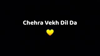 Amrinder Gill  Socha Vich Tu  Black Background Lyrics Whatsapp Status  Moni08 [upl. by Nifares]