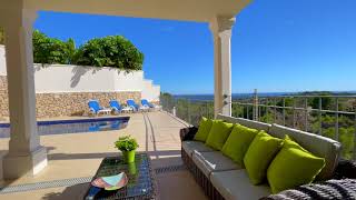 Immaculate sea view villa for sale in Moraira Costa Blanca [upl. by Annaig990]