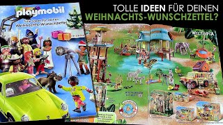 Playmobil ® Tolle Ideen für deinen WeihnachtsWunschzettel 2023  Prospekt durchblättern [upl. by Quinta]