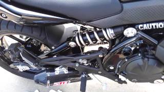 2011 Kawasaki Ninja 650R Yoshimura Carbon Fiber Exhaust Install [upl. by Eisus459]