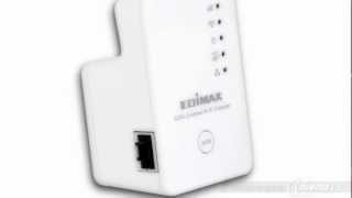 Product Tour Edimax EW7438RPn Universal WiFi Range Extender with iQSetup [upl. by Ellinej]