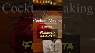 Floridita Daiquiri 1minute Cocktail Making [upl. by Sekofski902]