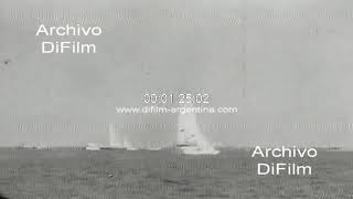 Sailing Americas Cup  Constellation Yacht  American Eagle 1964 ARCHIVE FOOTAGE [upl. by Dewitt107]