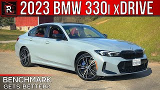 The 2023 BMW 330i xDrive Is A Rejuvenated Benchmark German Sport Sedan [upl. by Ryhpez]