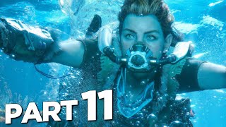 HORIZON FORBIDDEN WEST PS5 Walkthrough Gameplay Part 11  UNDERWATER FULL GAME [upl. by Epilif]