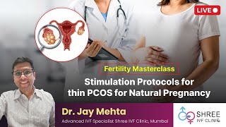 Fertility Masterclass 77 Stimulation Protocols for thin PCOS for Natural Pregnancy [upl. by Kass]