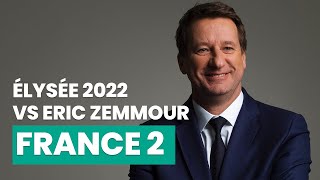 Yannick Jadot face à Eric Zemmour dans Élysée 2022 sur France 2 [upl. by Mafala]