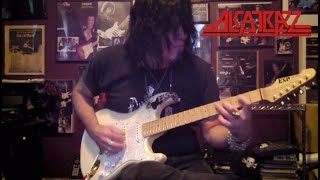 Alcatrazzs Joe Stump  London 1666 Guitar Solo Playthrough [upl. by Noscire]