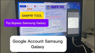 Frp bypass Samsung Galaxy  Method SAMFW TOOL [upl. by Barimah762]