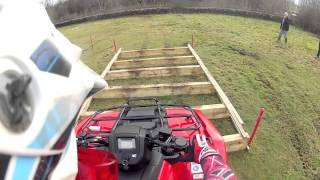 Honda TRX420 ATV Paul Hannam [upl. by Yelsel303]