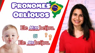 Pronomes oblíquos Aprender português [upl. by Corella]