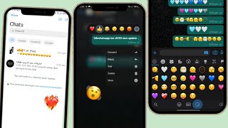 تحديث واتساب الايفون للاندرويد اخر اصدار بخط وايموجي الايفون 2023  Mbwhatsapp v993 [upl. by Clarabelle845]