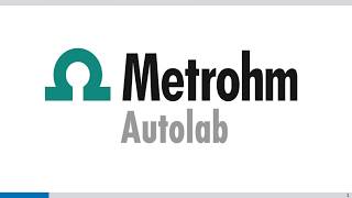 Metrohm Autolab NOVA 2 – Build Signal Command [upl. by Ahsoym920]