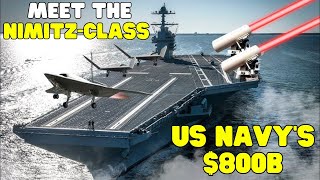 Meet The Nimitz Class US Navys 8 5 Billion Aircraft Carrier [upl. by Ymme]