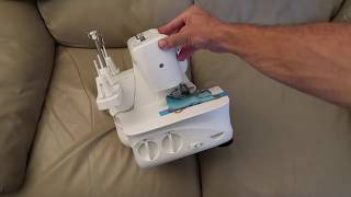 Singer Overlocker Sewing Machine S1478 Serger Lidl Unboxing [upl. by Dnaletak94]