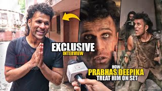 Kalki 2898 AD actor Humhu EXCLUSIVE Interview outside Gaiety Galaxy Bandra  Public Showing LOVE [upl. by Goto]