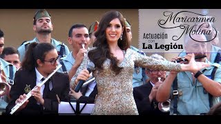 Maricarmen Molina  Actuación en la Maestranza de Ronda con La Legión [upl. by Adrahs906]