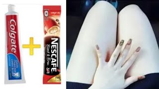 Colgate  Coffee  Whitening Face  Skin Whitening with Colgate Toothpaste  Skin Brightening [upl. by Idnac]