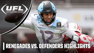 DOWN TO THE WIRE 😱 Arlington Renegades vs DC Defenders  Full Game Highlights [upl. by Berry]