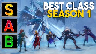 Tarisland  Best Class Tier List Season 1 Launch PvE amp PvP [upl. by Poland]