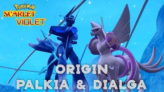 How to get Origin Palkia amp Dialga in Pokemon Scarlet amp Violet [upl. by Farman]