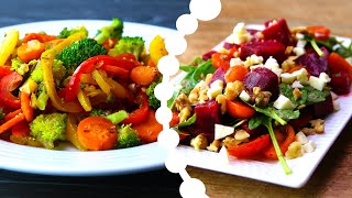 8 Healthy Vegetable Recipes For Weight Loss [upl. by Einiffit]