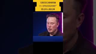 Elon Musk Reflects on His Tough Youth思考 人生感悟 智慧励志 [upl. by Eillak]