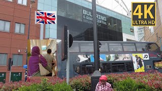 Bullring To Grand Central Full Tour Birmingham UK 4KUHD 🌏 [upl. by Tiphanie]