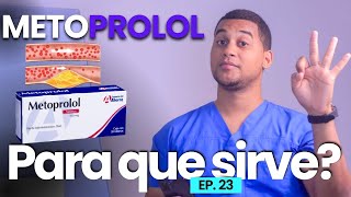 METOPROLOL PARA QUE SIRVE  3 COSAS [upl. by Aed180]