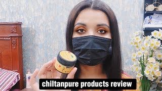 Chiltanpure vitamin c serumampsunscreen review [upl. by Aneahs]