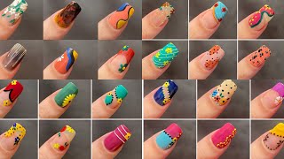 Diseños de uñas Easy summer nail art uñas tendencies uñas decoradas [upl. by Vidovic119]