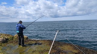 Another attempt at an Anglesey Shark  Anglesey beach and rock fishing [upl. by Colier]