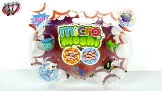 Moshi Monsters Micro Moshi Series 2 Figures 7 Pack Toy Review Vivid [upl. by Ramberg]