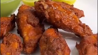 CRISPY CHICKEN WINGS EASY AND TASTY SIMPLE METHOD IN 20 MINUTES [upl. by Hessler]