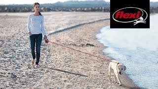 flexi VARIO  the new retractable dog leash generation [upl. by Erasaec345]