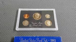 1983 US Mint Proof Set [upl. by Aliwt]