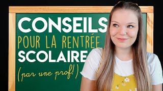 CONSEILS POUR LA RENTRÉE SCOLAIRE 📚✏️ secondairecégepuniversité et  💌 LE COURRIER DAUDREY [upl. by Chryste735]