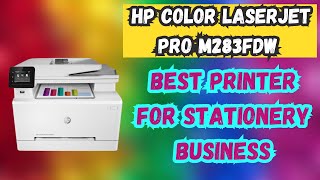 HP Color LaserJet Pro M283fdw  Review 2024 [upl. by Tena]