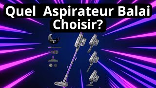 Top MEILLEUR Aspirateur Balais  À voir avant votre achat [upl. by Britteny]