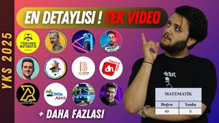 yks2025 Tek Videoda En Detaylı Kanal Tavsiyesi TYT kaynakkoçluğu [upl. by Anitaf257]