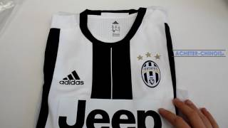 MAILLOT DE LA JUVENTUS ALIEXPRESS  SOCCER FANS [upl. by Adnhoj]