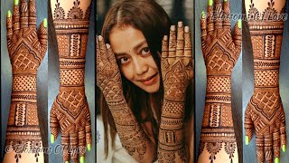 Neha Kakkar Wedding Mehndi Designs Inspired Bridal Mehendi DesignNeha Kakkar Wedding Mehndi Design [upl. by Erasmus]