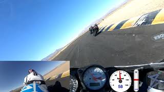 1998 Suzuki TL1000R Track Day at Chuckwalla Valley Raceway [upl. by Jolenta]