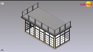 Sunspace Under Deck WeatherMaster Application [upl. by Hgielac]